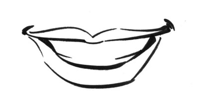 A simple mouth illustration